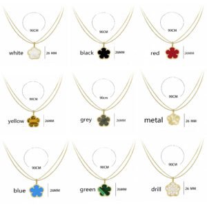 26mm Flower necklace